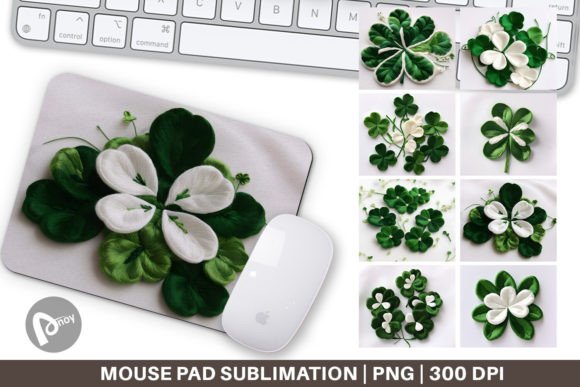 Charming 3D Shamrocks for Seasonal Embroidery