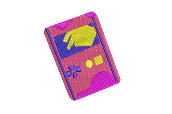 Retro 80s 90s Handheld Embroidery Design