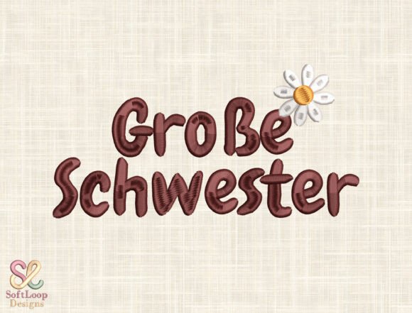 Retro Boho Daisy: A Charming Embroidery Design