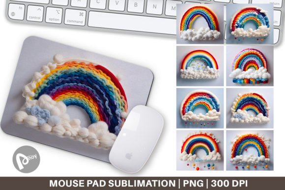Review: Mouse Pad Rainbow Embroidery
